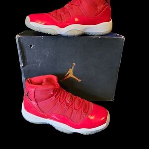Air Jordan 11 Retro Red Sneakers